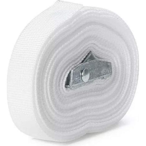 200Cm Moto Arrimage Sangle Cargo Boucle Ceinture - Blanc (1/5)