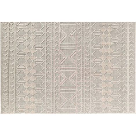 Tapis Déco Tissé "Valam" 160x230cm Naturel (1/5)
