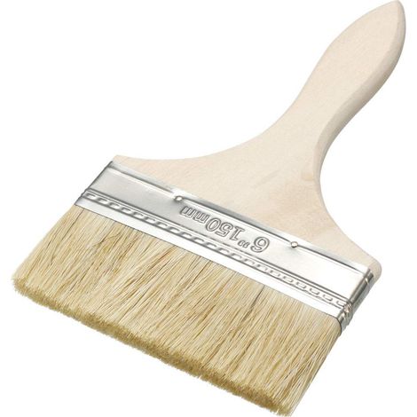 Peinture Pinceau Dessin Huile Bristle Pinceau 1" de large 6" 1pcs (1/3)