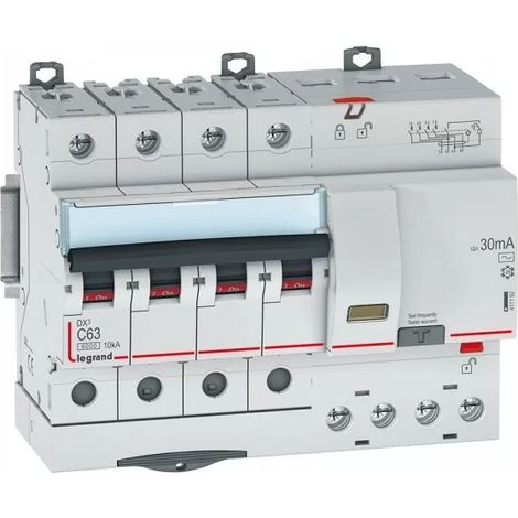 Legrand DX³6000 Fehlerstromschutzschalter 4-polig 30 mA