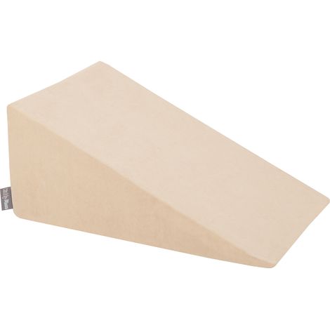 KiddyMoon Schaumstoff-Spielplatz Velvet PPZV-221 Beige Sandkeil L Spielplatzspielzeug (1/2)