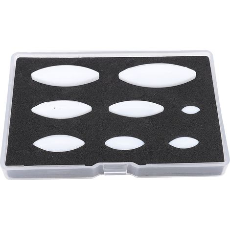 Jeu de barres d'agitation magnétiques en PTFE, 8 pièces, barres de mélange pour agitateur de laboratoire 10mm 15mm 20mm 25mm 28mm 30mm 35mm 40mm (1/5)