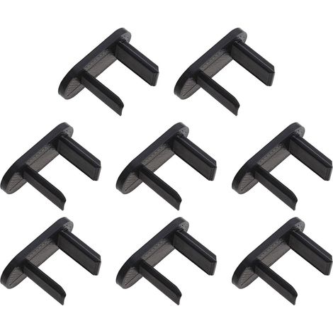 8pcs Clip d'étagère Arrière de Voiture Remplacement Compatible avec Ford Fiesta MK8 Arrière Colis Étagère Plateau Sangle Chaîne Clips Fixes (1/5)