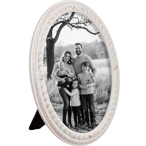 Porta fotos 13X18 blanco 15,3x1,7x19,9h cm