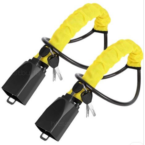 2 antivols de volant de voiture - 2 antivols de volant de voiture - 2 antivols de volant de voiture (1/5)