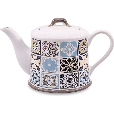 Infusor de café y té de cerámica 800ml MAESTRO Vacaciones en Oporto MR-20005-08 (1/4)