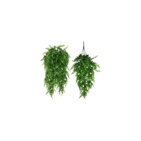 Plantes artificielles lierre vigne, fausses plantes suspendues safari jungle – 2 pièces de 33,5 pouces, décoration fête et murale–