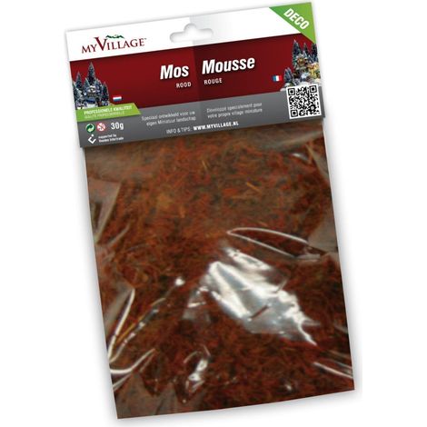 My Village MY VILLAGE - Materiale decorativo muschio verde 50gr Cod. MYD10 (1/2)