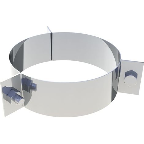 Collier d'arrêt 3 points inox diamètre 180 mm