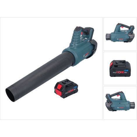 Bosch GBL 18V-750 Soffiatore professionale a batteria 18 V BITURBO Brushless + 1x batteria ProCORE 8,0 Ah - senza caricabatterie