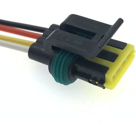 Der Domestic DJ7044A-1.8-21 Stecker eignet sich für Kfz-Leerlaufdrehzahlmotorstecker und Schrittmotorstecker (444046-1). (1/4)