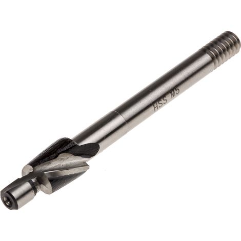 Fraise à lamer RS PRO M5, longueur 70 mm HSS, diamètre de coupe 10mm x 1 ( Prix pour 1 )