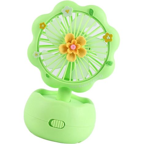 Ventilateur Portatif Mignon Rechargeable par USB pour Enfants (1/5)