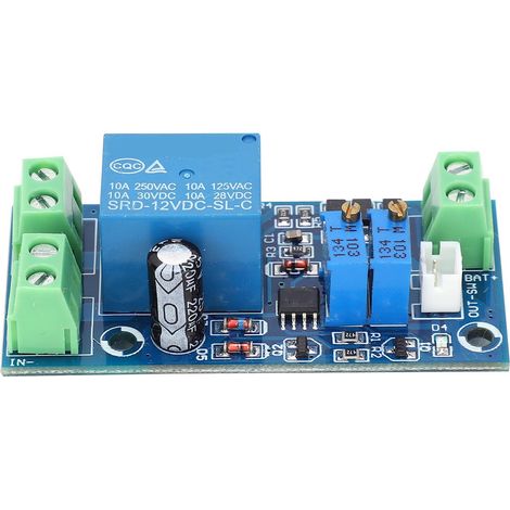Module de contrôle de charge sous-tension Protection X802 pour batterie 12V (1/5)
