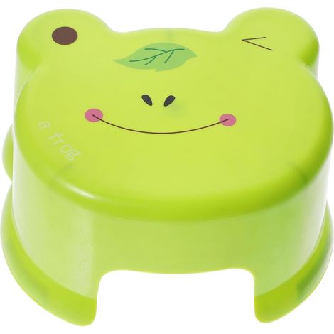 Marchepied Antidérapant en Plastique Vert Motif Cartoon (1/5)