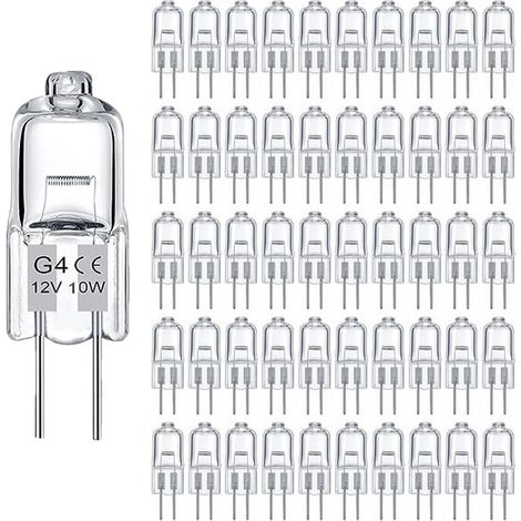 Pack 50 G4 Halogenlampen – 160 lm – 2800K Warmweiß – Dimmbar – Haus- und Gewerbelicht – 3000 Stunden (1/5)