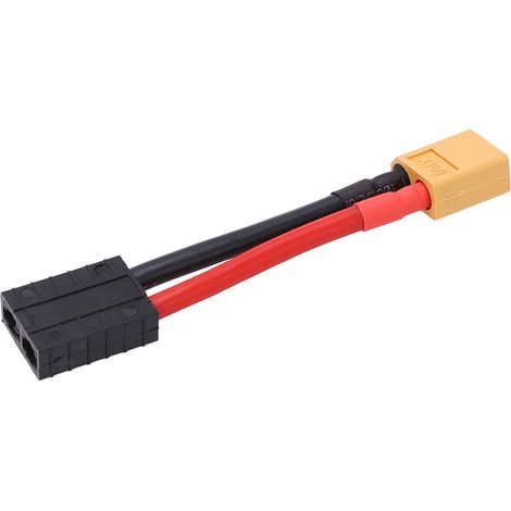 Câble RC Femelle vers XT60 Mâle en Silicone Souple, Haute Sécurité, Résistant à la Corrosion et Durable pour Applications Étendues (1/5)