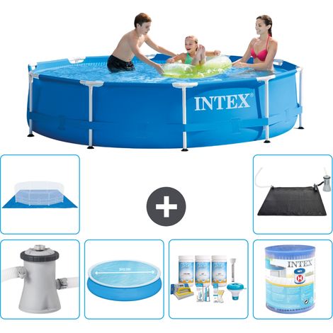 Intex Piscine Tubulaire Ronde - 305x76 cm - 7-pièces S41695 (1/4)