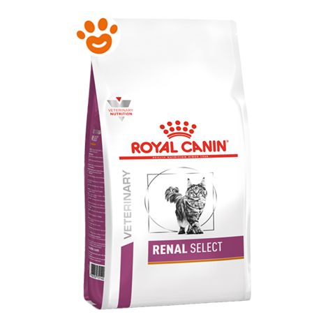 Royal Canin Cat Veterinary Diet Renal Select  - Royal Canin Cat Veterinary Diet Renal Select - Sacco Da 2 Kg
