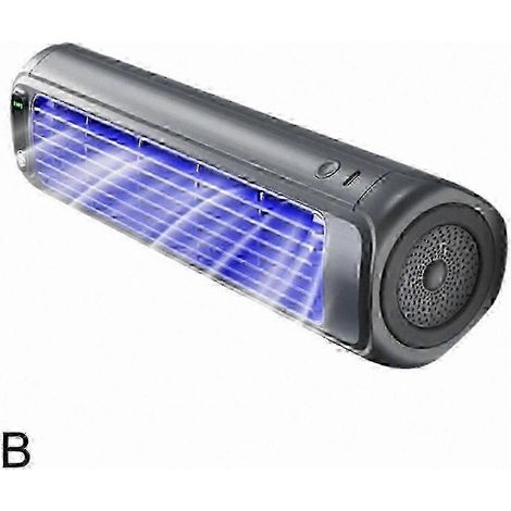 Tragbarer, leiser 3-stufiger Ventilator, persönliche Klimaanlage für Büro und Zuhause, einstellbarer Kühlstrom, kompaktes, geräuscharmes Gerät, für den privaten und gewerblichen Gebrauch, sparsames Mo (1/5)