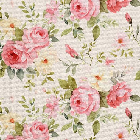 Tela decorativa para exteriores Oxford - Flores - DX2582 (1/5)