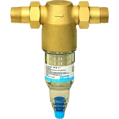 BWT Schutzfilter Avanti WF 3/4" DN 20, R 3/4 AG, 4m3/h, PN 16, Messing, 184mm, DVGW-geprüft, 50062 (1/2)