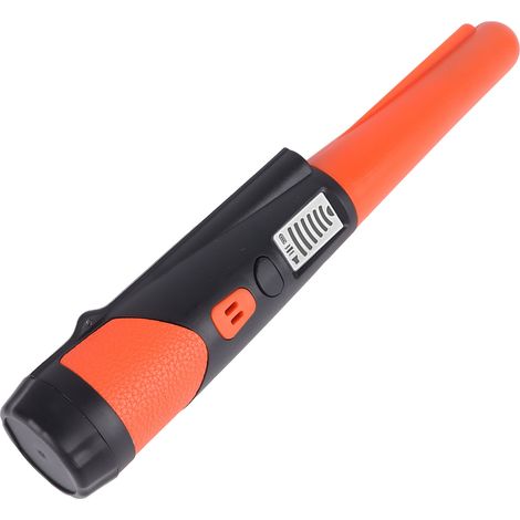 Oranger Metalldetektor mit LCD-Bildschirm, Präzisionssonde für Schatzsucher (1/5)