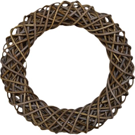 Wreath - Rattan/Wicker - L10 x W40 x H40 cm - Natural