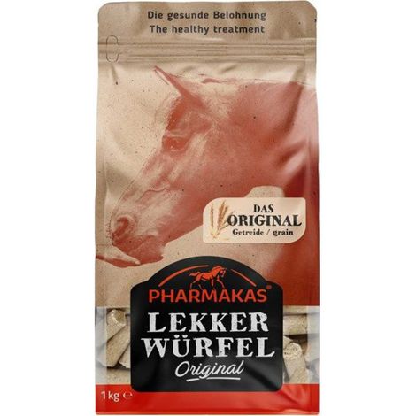 Pharmakas Lekkerwüfel original 1 kg biscotti cavallo (1/3)