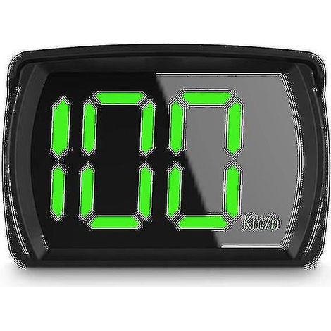 Compteur de vitesse numérique GPS pour voiture, affichage tête haute (HUD), universel (1/3)