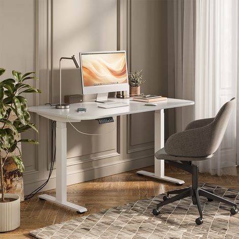 Escritorio Elevate, Blanco, 140 x 80 cm, Vicco