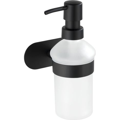 Distributeur de savon sans perçage en acier inox OREA (1/2)