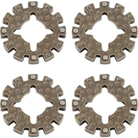 Lot de 4 adaptateurs universels pour scie oscillante multicutter 25 mm lames oscillantes adaptateur d interface outil électrique compatible (1/5)