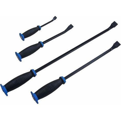 US Pro Pry Bar Set Crow Bar 4pc Levers Wrecking Bar 8"" 12"" 18"" 24"" 6766 (1/4)