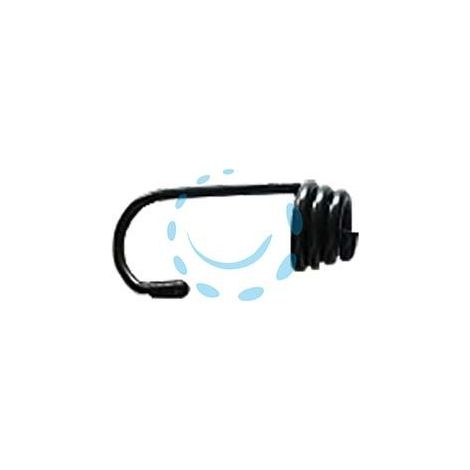 GANCIO METALLO RIVESTITO IN PLASTICA PER CORDA ELASTICA - utilizzabile con corda elastica ø mm.8-10
