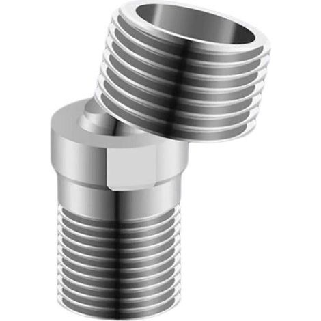 Robinets de douche réglables en acier, robinets de douche flexibles, adaptateurs pour une intégration simple avec différents pommeaux de douche 1 paquet (1/5)