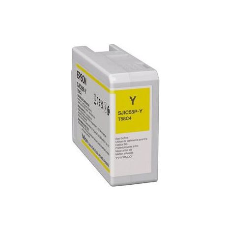 Epson SJIC55(Y) cartuccia d'inchiostro 1 pz Originale Giallo (1/2)