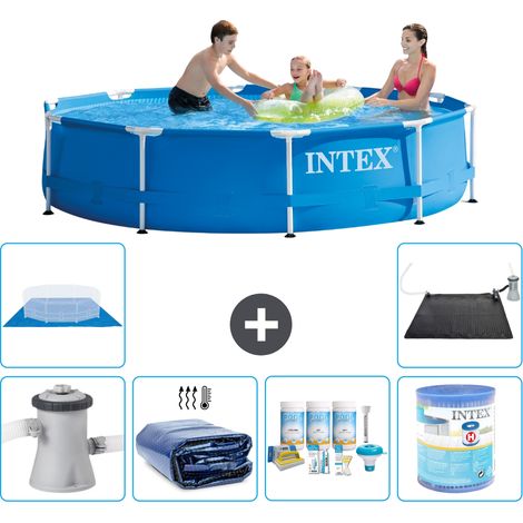 Intex Piscine Tubulaire Ronde - 305x76 cm - 7-pièces S41677 (1/3)