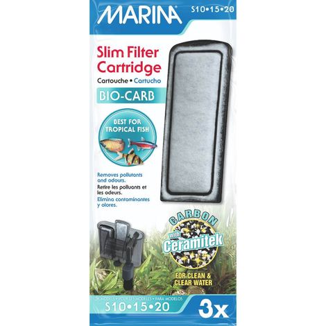 Marina Slim Bio Clear - Material Filtrante para Filtros - 3 Ud (1/2)