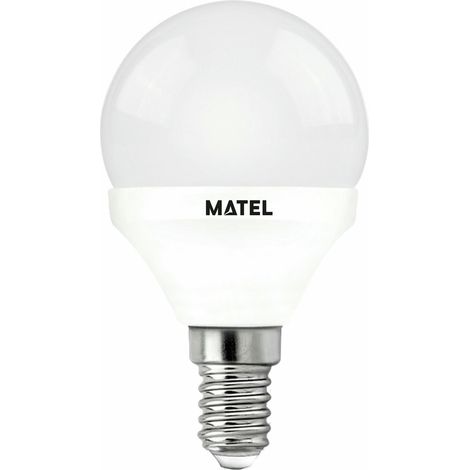 Bombilla LED Esférica 3 Intensidades E14 5W Fría Matel (1/4)