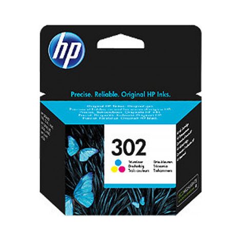 Cartouche d encre HP 302 Cyan, Magenta, Jaune (1/5)