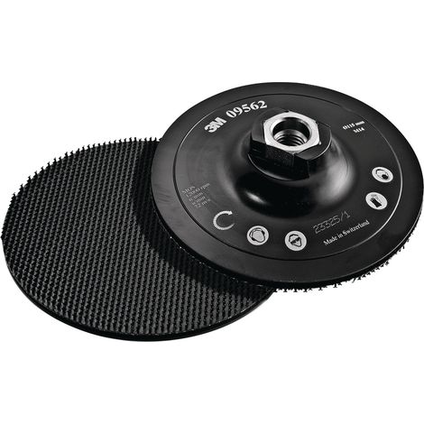 piatto di supporto Scotch Brite™ DH-AC D.125mm M14 con attacco a scatto