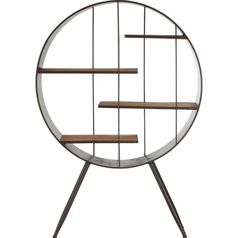 Premier Housewares Trinity Round Shelf Unit