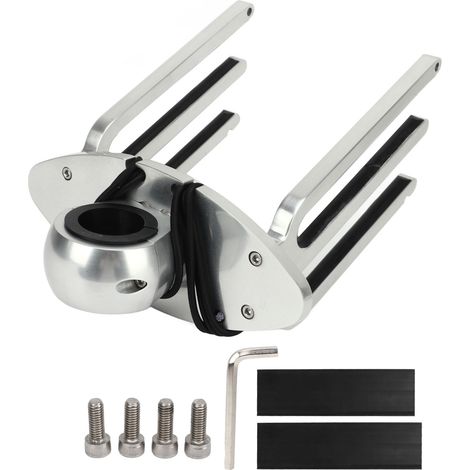 Jeffergarden Support Réglable Angle Wakeboard Rack Porte Wakeboarding Alliage Aluminium Poli pour Tube 48mm 60mm 63mm (1/5)