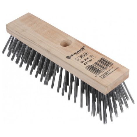 Brosse métallique en acier 30 cm (1/3)