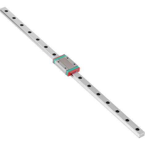 Bloc de guidage miniature précis pour rail coulissant linéaire 400 mm (1/5)