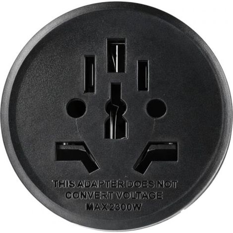 Adattatore Da Viaggio Universale Spina Schuko 16A a UK USA AUS CN 2300W 603195N