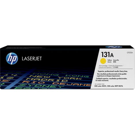 Tóner original hp cf212a amarillo 131a 1.800 páginas