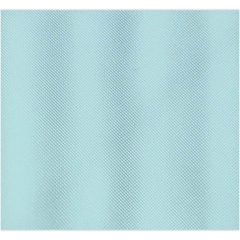 TENDA DOCCIA TRE LATI VASCA DUE LATI 240x200 VERDE ACQUA Vinile PVC Rinforzato