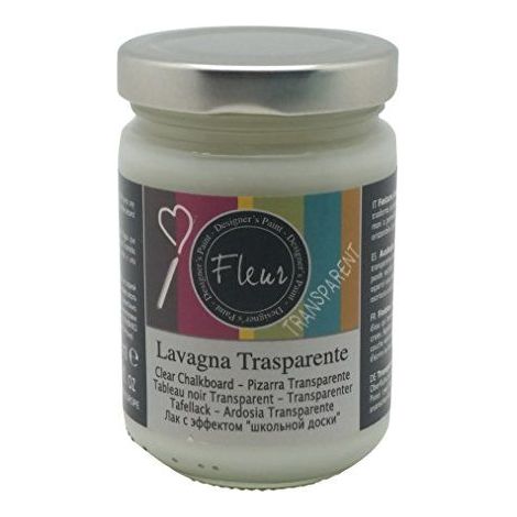 Fleur Paint 82229 - Peinture (transforme surfaces en ardoise, 130 ml) couleur transparent